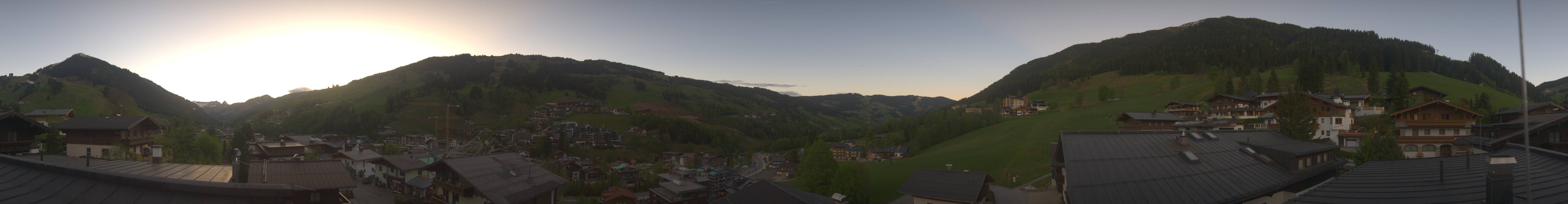 Archived image Webcam View from Hotel Talblick Hinterglemm