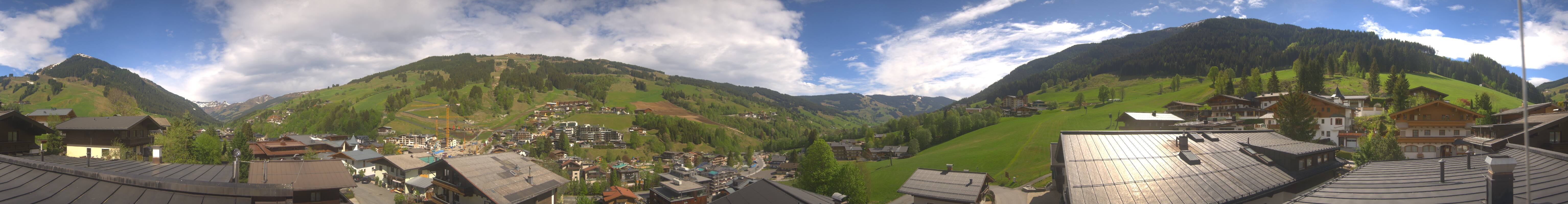 Archiv Foto Webcam Hinterglemm: Aussicht Hotel Talblick