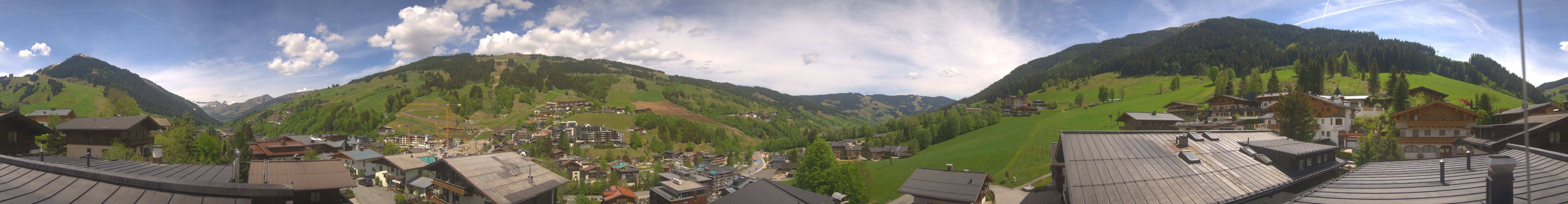 Archiv Foto Webcam Hinterglemm: Aussicht Hotel Talblick