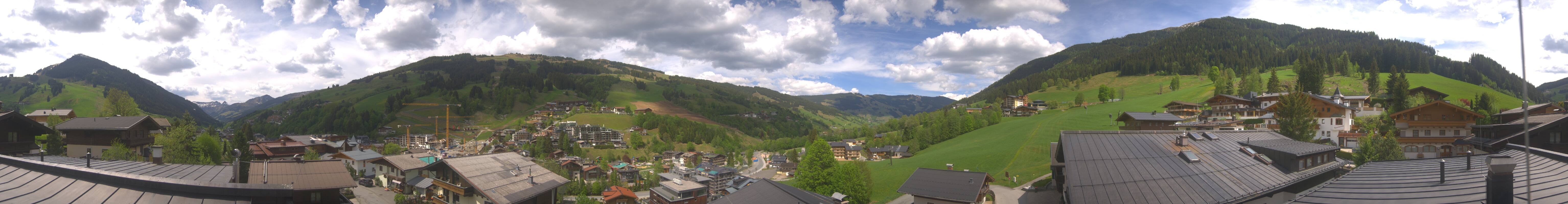 Archiv Foto Webcam Hinterglemm: Aussicht Hotel Talblick