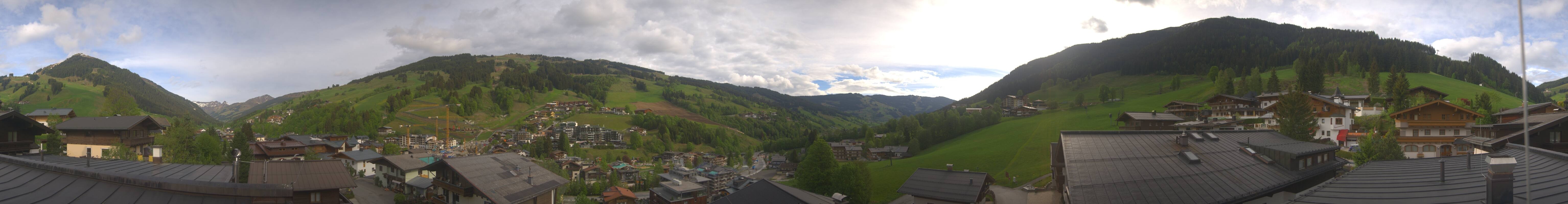 Archiv Foto Webcam Hinterglemm: Aussicht Hotel Talblick
