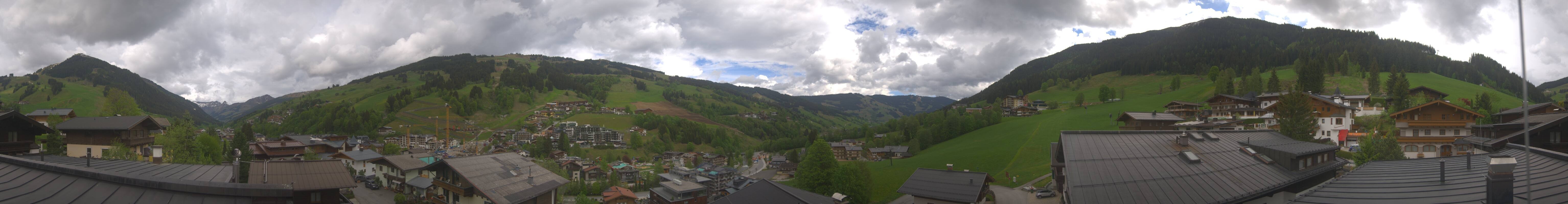 Archiv Foto Webcam Hinterglemm: Aussicht Hotel Talblick