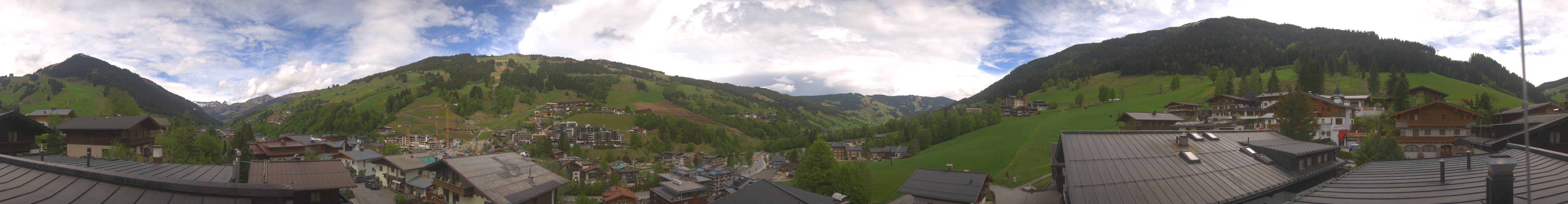 Archiv Foto Webcam Hinterglemm: Aussicht Hotel Talblick
