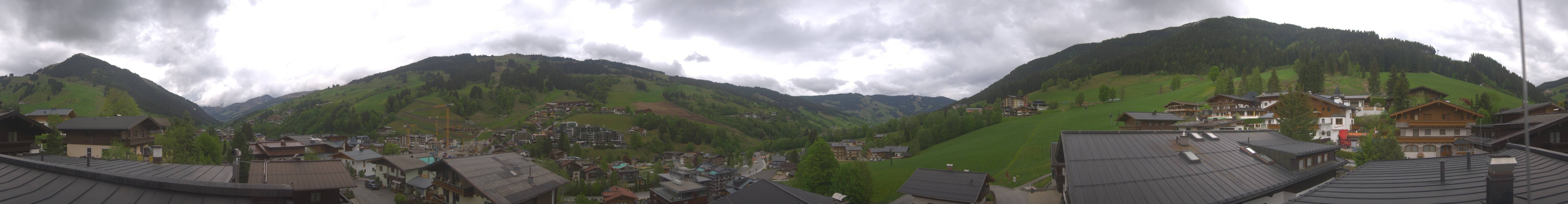 Archiv Foto Webcam Hinterglemm: Aussicht Hotel Talblick