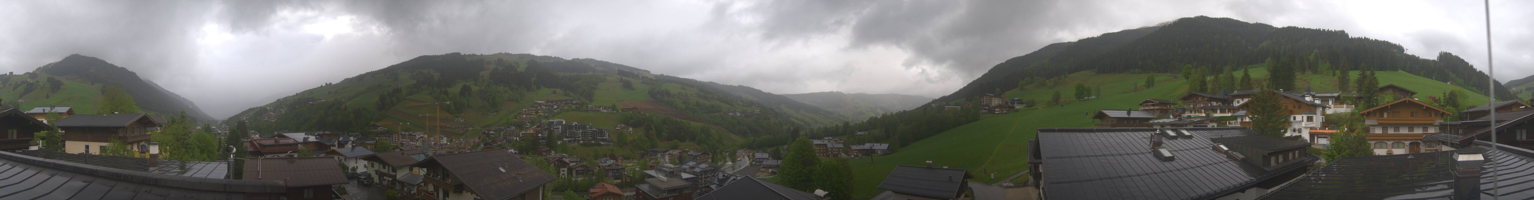 Archiv Foto Webcam Hinterglemm: Aussicht Hotel Talblick