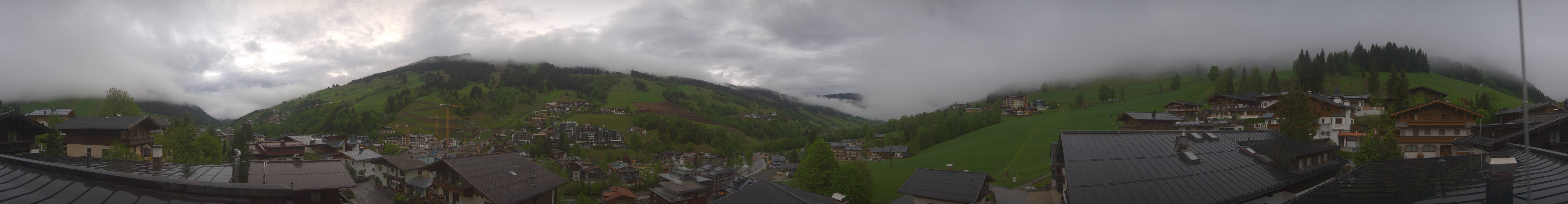 Archiv Foto Webcam Hinterglemm: Aussicht Hotel Talblick