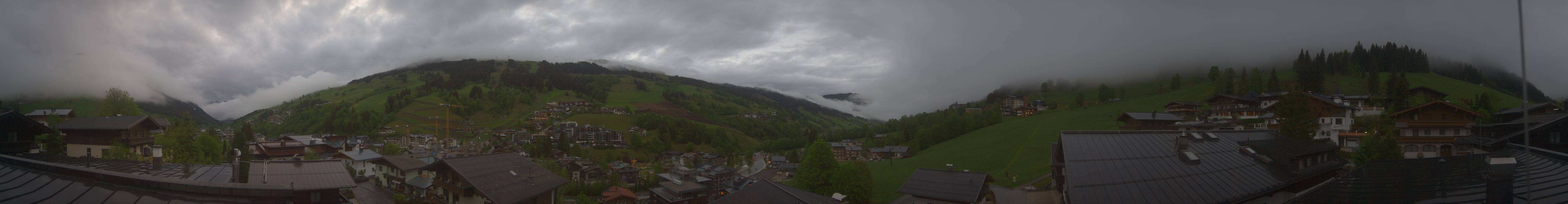 Archiv Foto Webcam Hinterglemm: Aussicht Hotel Talblick