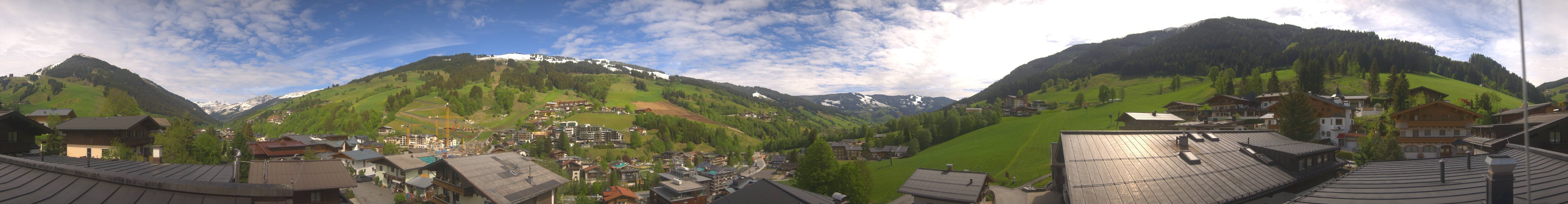 Archiv Foto Webcam Hinterglemm: Aussicht Hotel Talblick