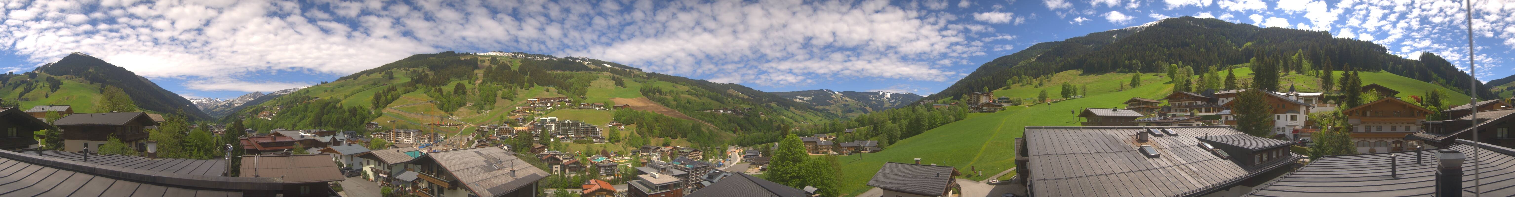 Archiv Foto Webcam Hinterglemm: Aussicht Hotel Talblick