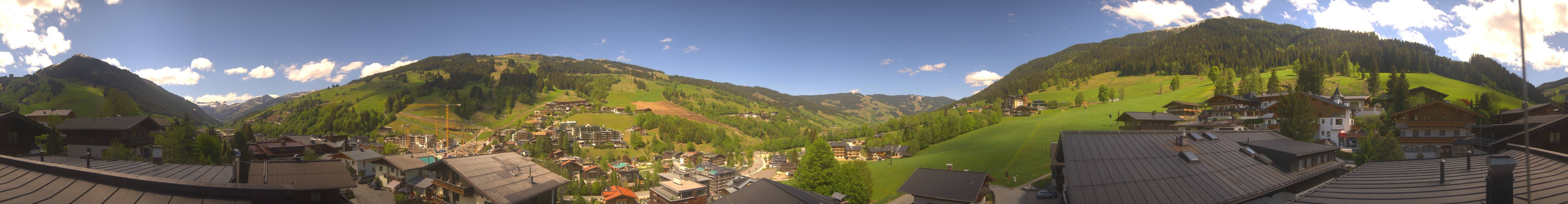 Archiv Foto Webcam Hinterglemm: Aussicht Hotel Talblick