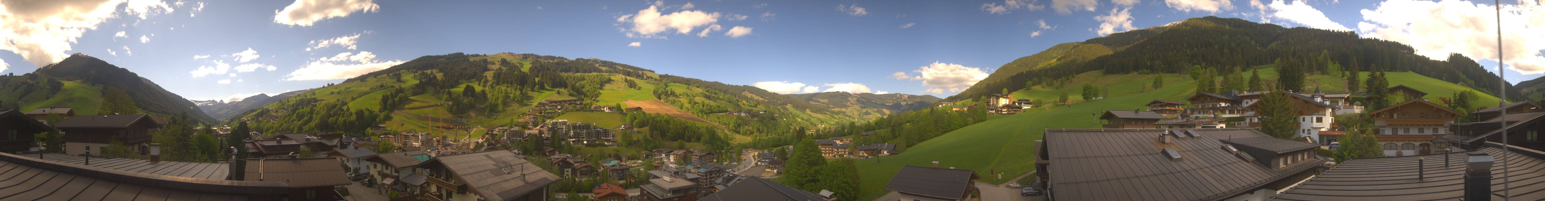 Archiv Foto Webcam Hinterglemm: Aussicht Hotel Talblick