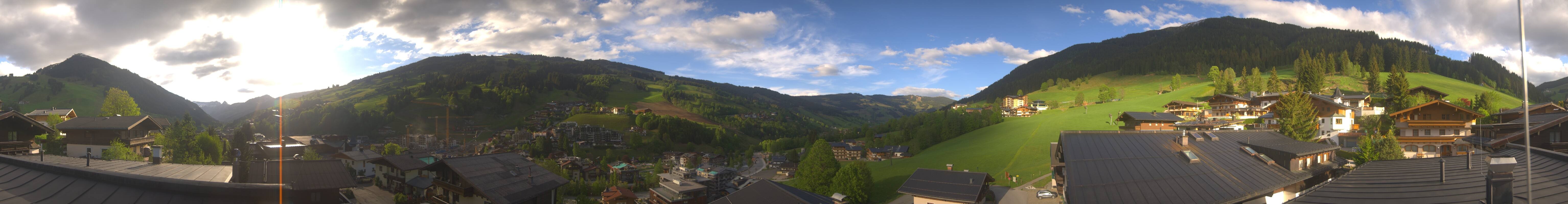 Archiv Foto Webcam Hinterglemm: Aussicht Hotel Talblick
