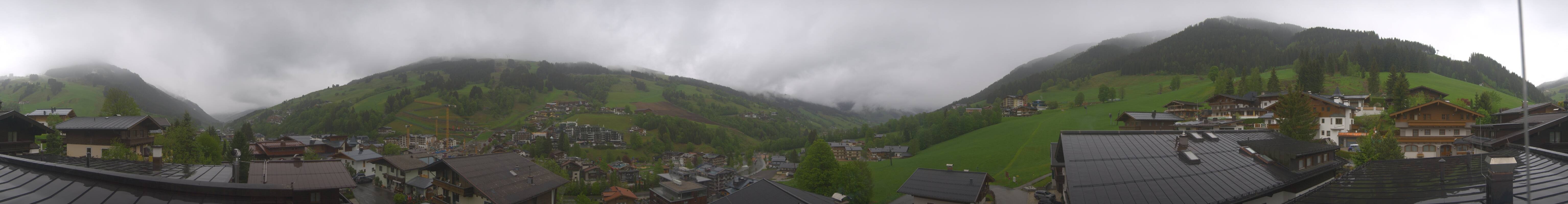 Archiv Foto Webcam Hinterglemm: Aussicht Hotel Talblick