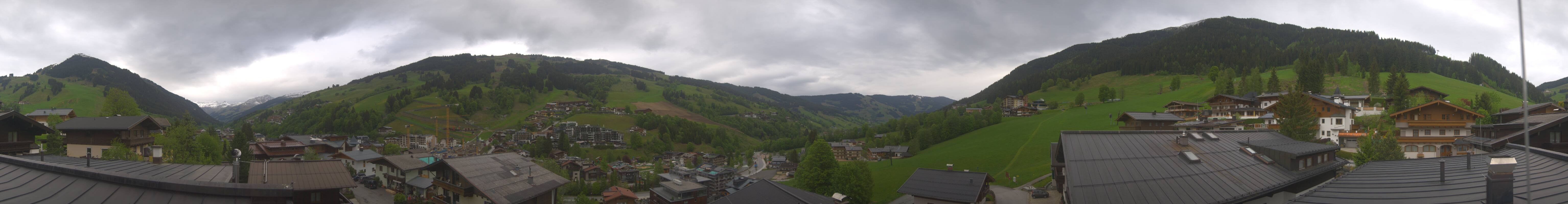 Archiv Foto Webcam Hinterglemm: Aussicht Hotel Talblick