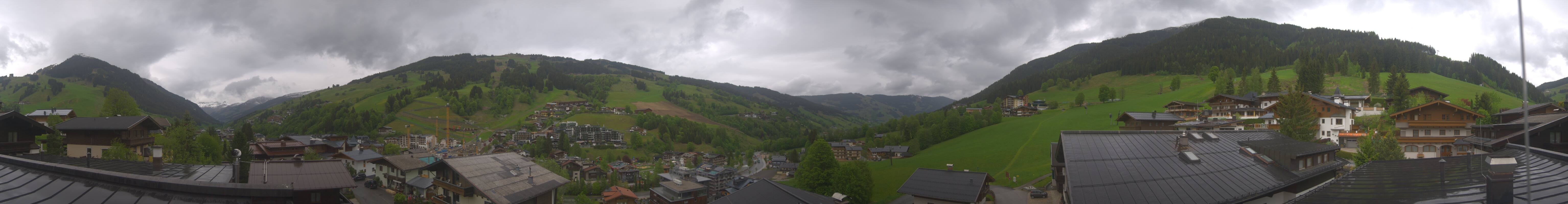 Archiv Foto Webcam Hinterglemm: Aussicht Hotel Talblick