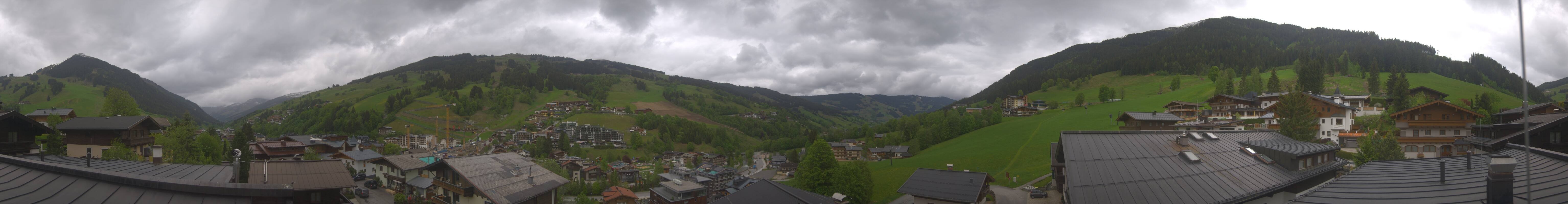 Archiv Foto Webcam Hinterglemm: Aussicht Hotel Talblick