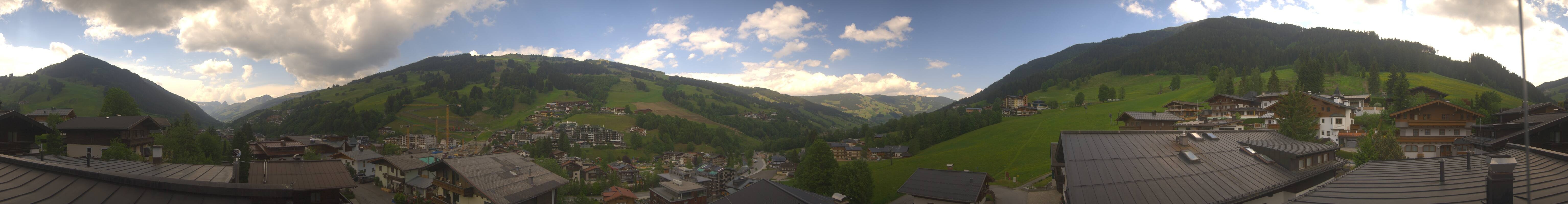 Archiv Foto Webcam Hinterglemm: Aussicht Hotel Talblick