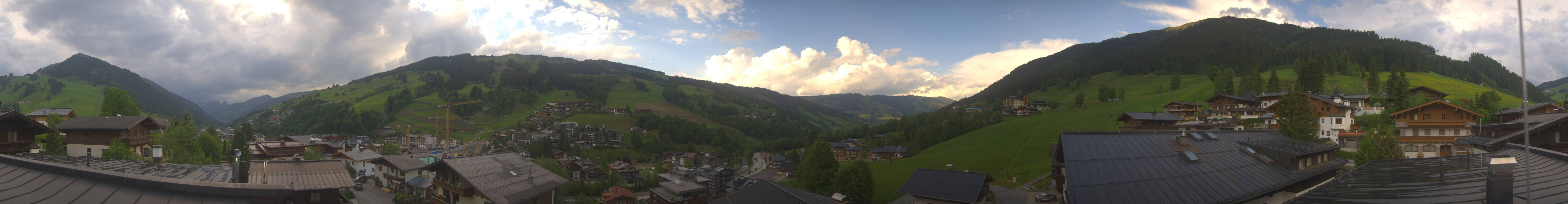Archiv Foto Webcam Hinterglemm: Aussicht Hotel Talblick