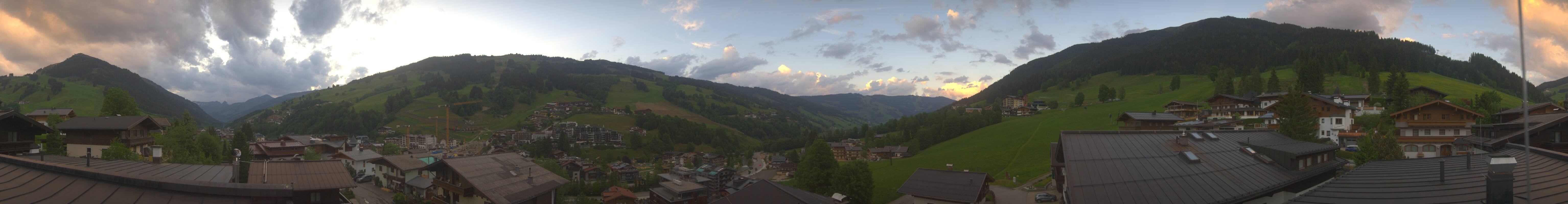 Archiv Foto Webcam Hinterglemm: Aussicht Hotel Talblick