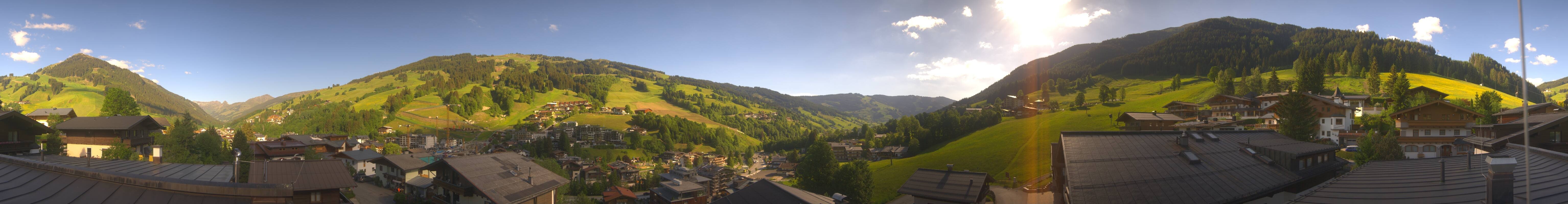 Archiv Foto Webcam Hinterglemm: Aussicht Hotel Talblick