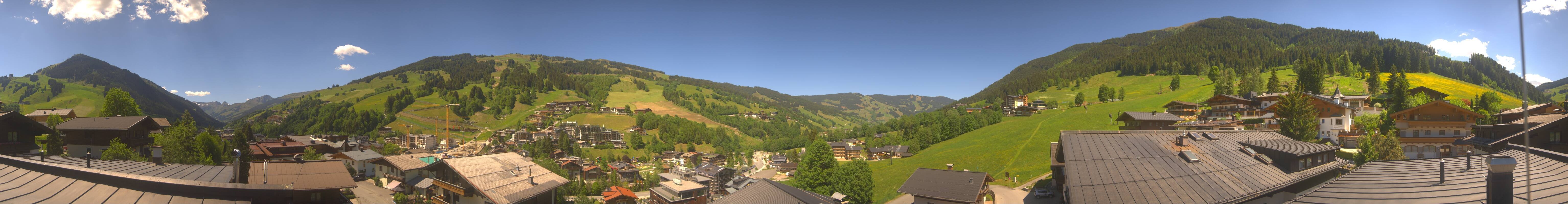Archiv Foto Webcam Hinterglemm: Aussicht Hotel Talblick