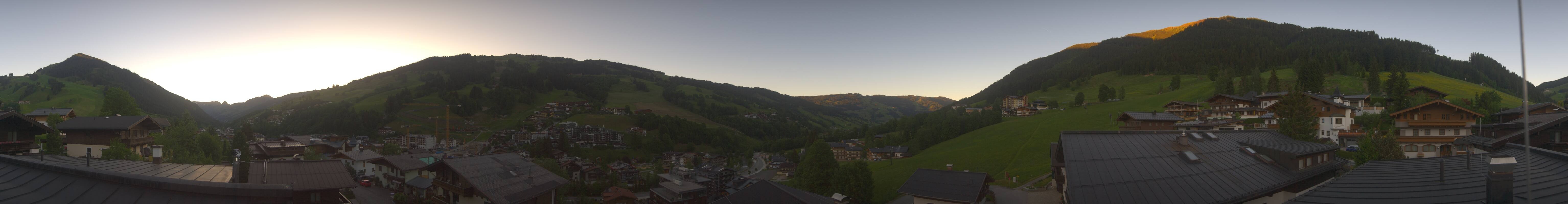 Archiv Foto Webcam Hinterglemm: Aussicht Hotel Talblick