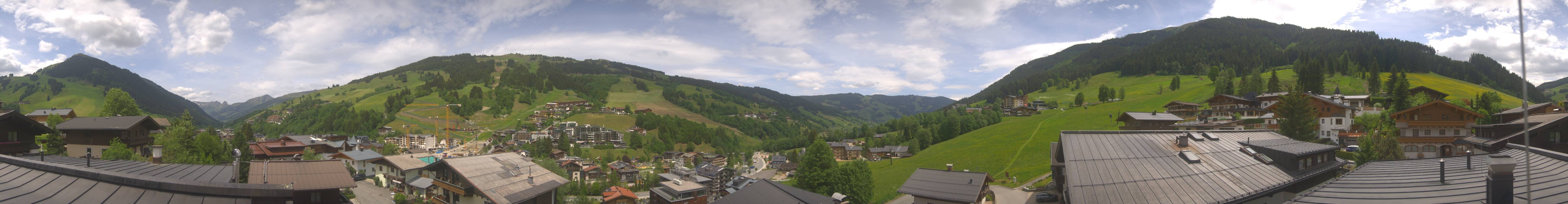 Archiv Foto Webcam Hinterglemm: Aussicht Hotel Talblick