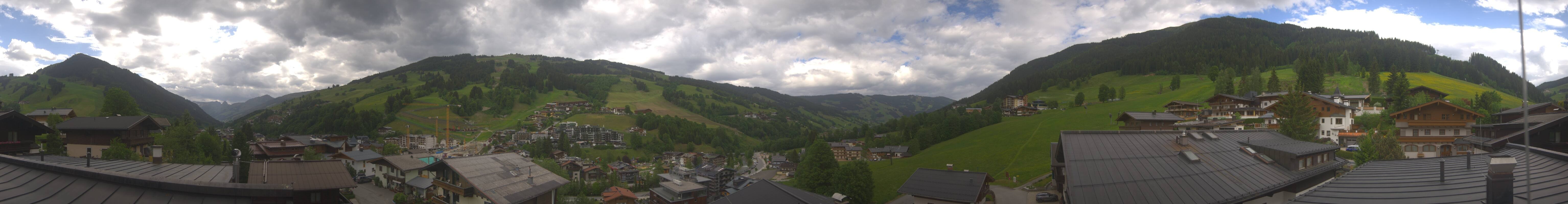 Archiv Foto Webcam Hinterglemm: Aussicht Hotel Talblick