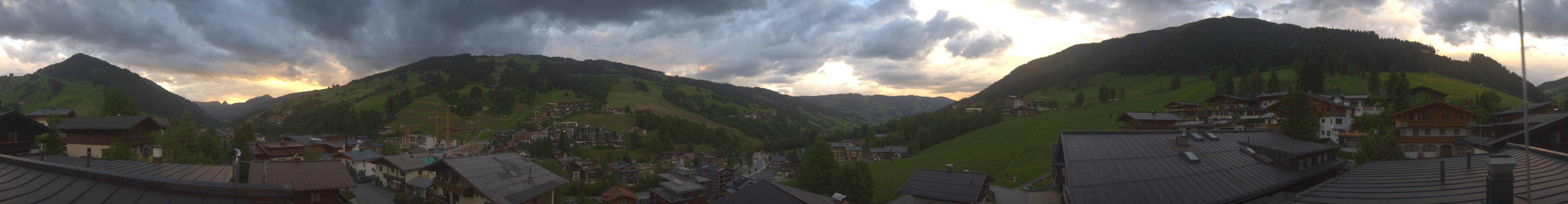 Archiv Foto Webcam Hinterglemm: Aussicht Hotel Talblick