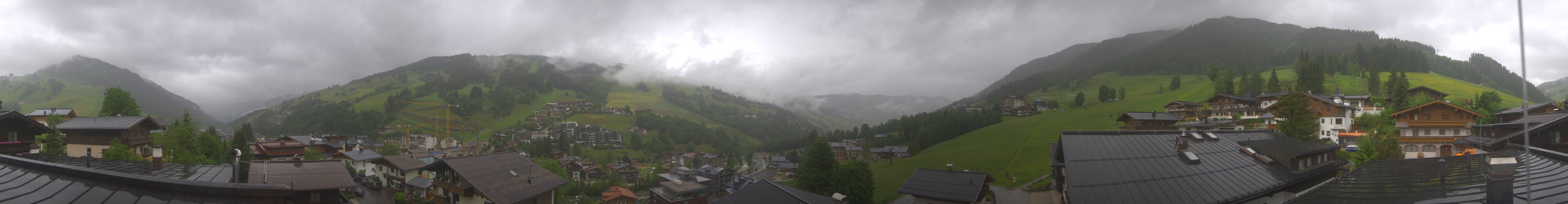 Archiv Foto Webcam Hinterglemm: Aussicht Hotel Talblick