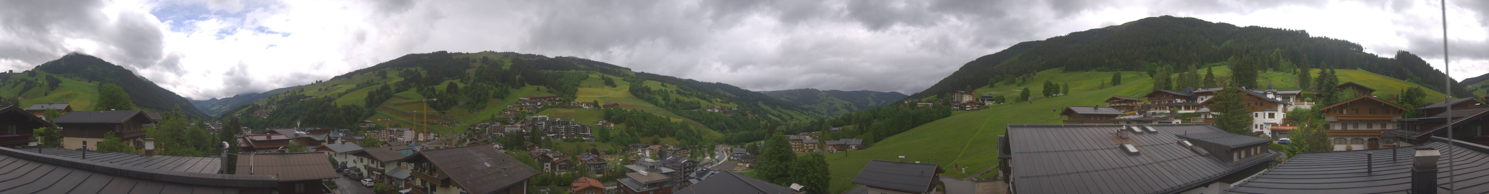 Archiv Foto Webcam Hinterglemm: Aussicht Hotel Talblick
