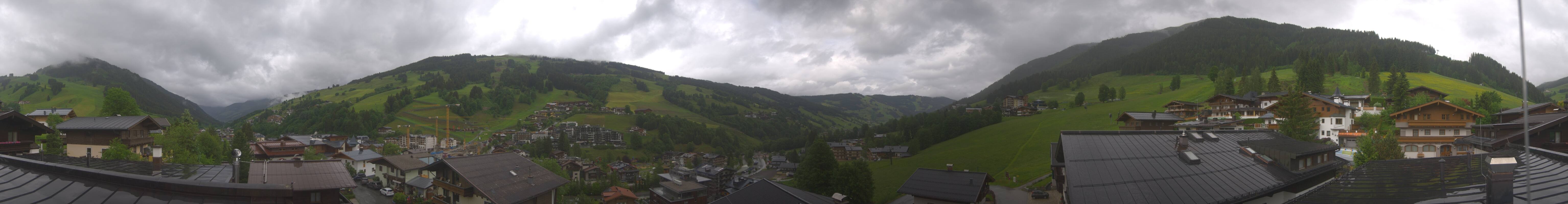 Archiv Foto Webcam Hinterglemm: Aussicht Hotel Talblick