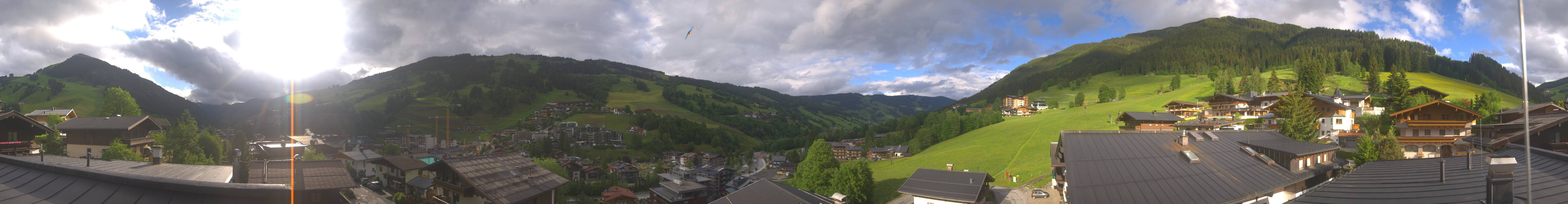 Archiv Foto Webcam Hinterglemm: Aussicht Hotel Talblick