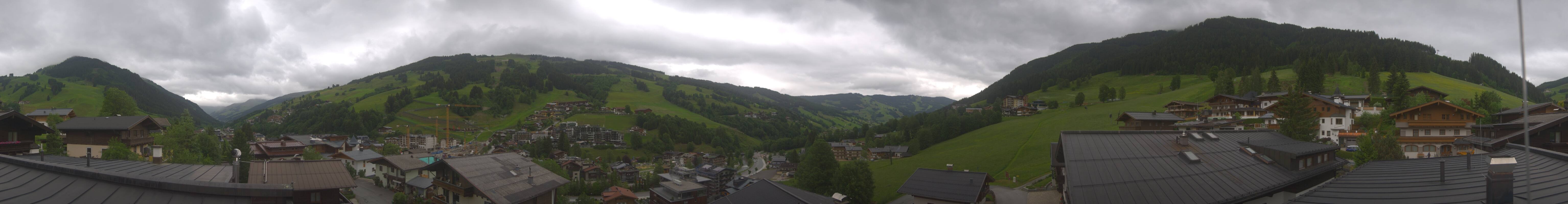 Archiv Foto Webcam Hinterglemm: Aussicht Hotel Talblick