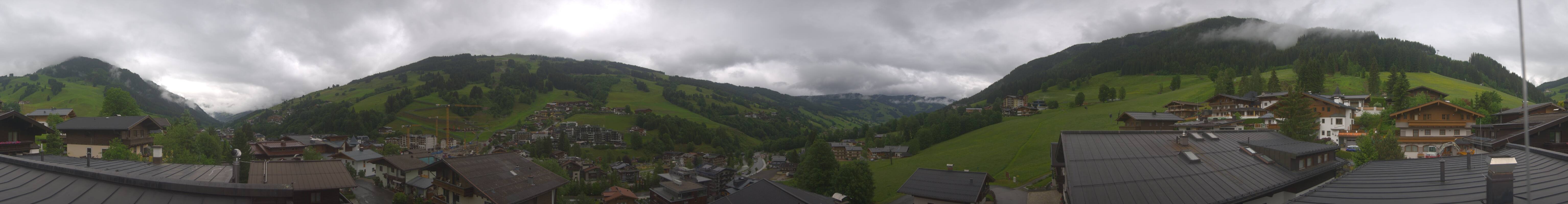 Archiv Foto Webcam Hinterglemm: Aussicht Hotel Talblick