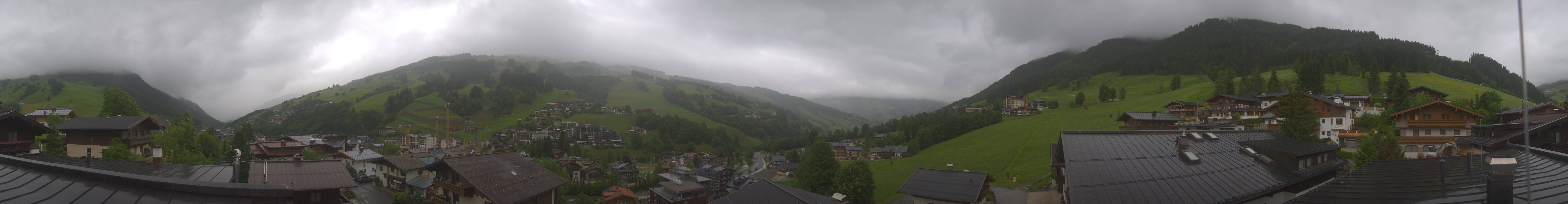 Archiv Foto Webcam Hinterglemm: Aussicht Hotel Talblick