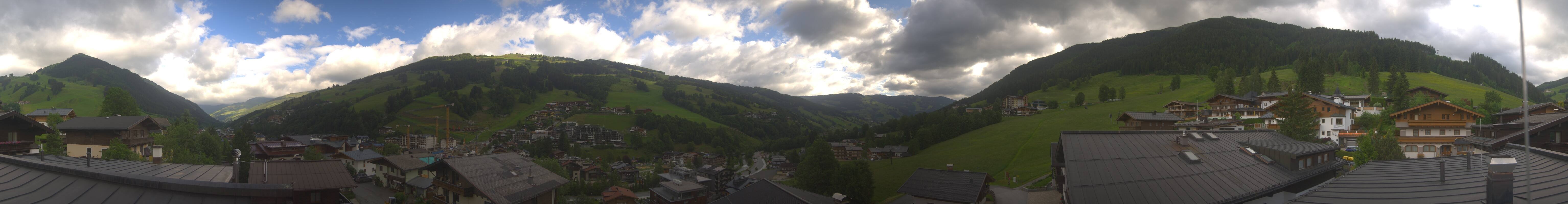 Archived image Webcam View from Hotel Talblick Hinterglemm