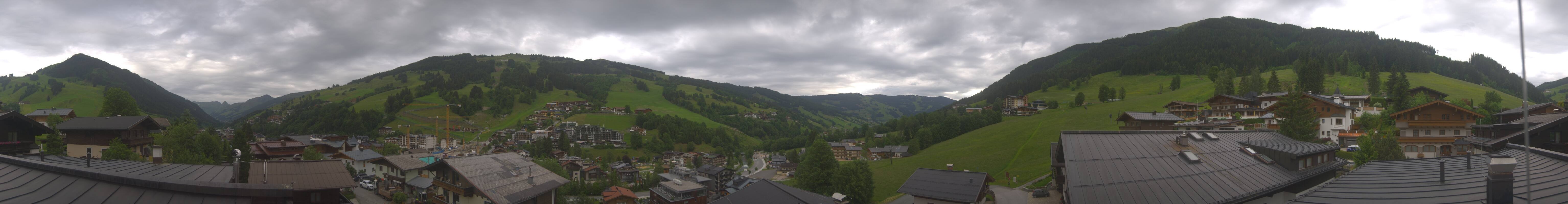 Archived image Webcam View from Hotel Talblick Hinterglemm