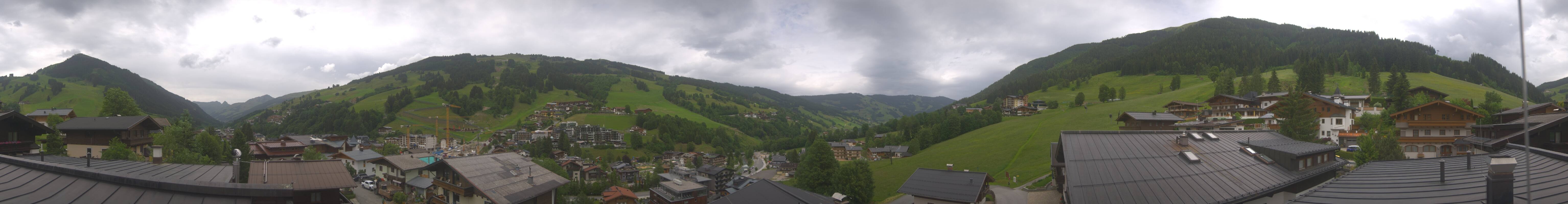 Archived image Webcam View from Hotel Talblick Hinterglemm