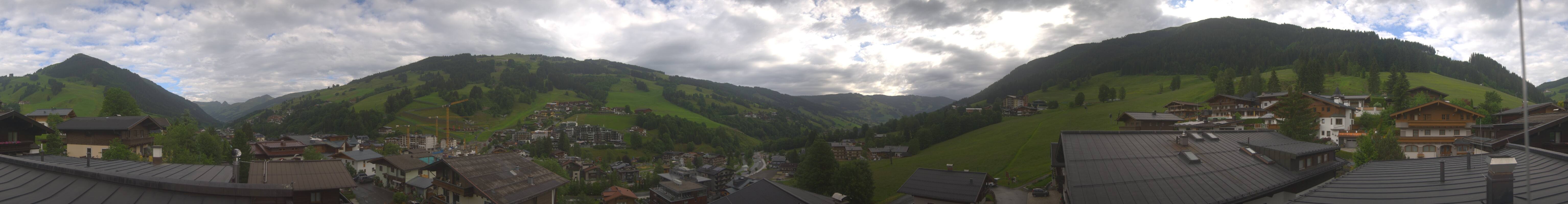 Archiv Foto Webcam Hinterglemm: Aussicht Hotel Talblick