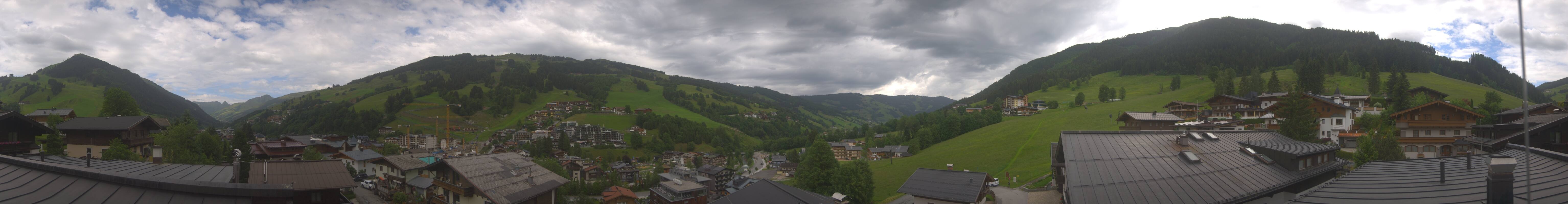 Archiv Foto Webcam Hinterglemm: Aussicht Hotel Talblick
