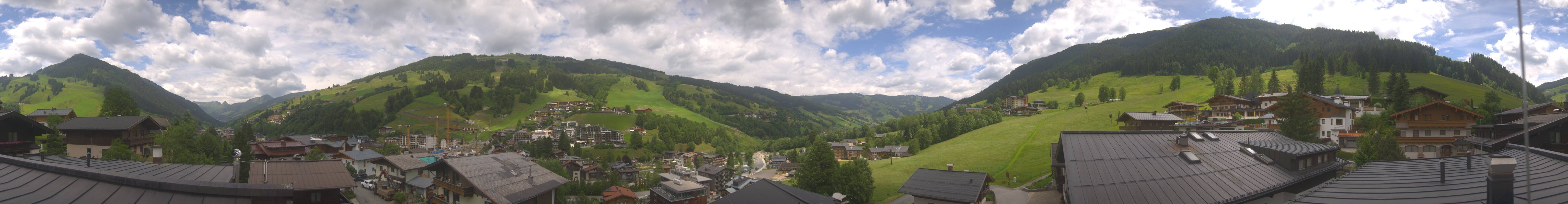 Archiv Foto Webcam Hinterglemm: Aussicht Hotel Talblick