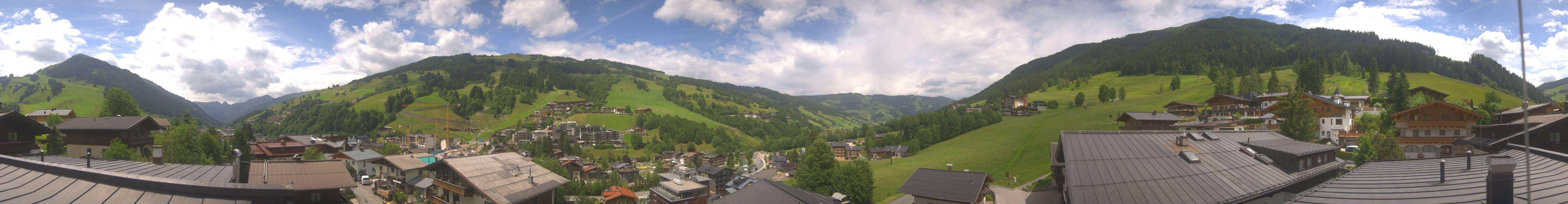 Archiv Foto Webcam Hinterglemm: Aussicht Hotel Talblick