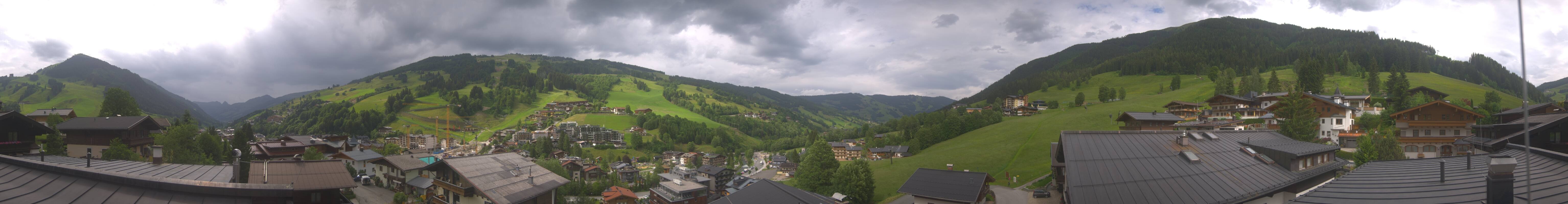 Archiv Foto Webcam Hinterglemm: Aussicht Hotel Talblick