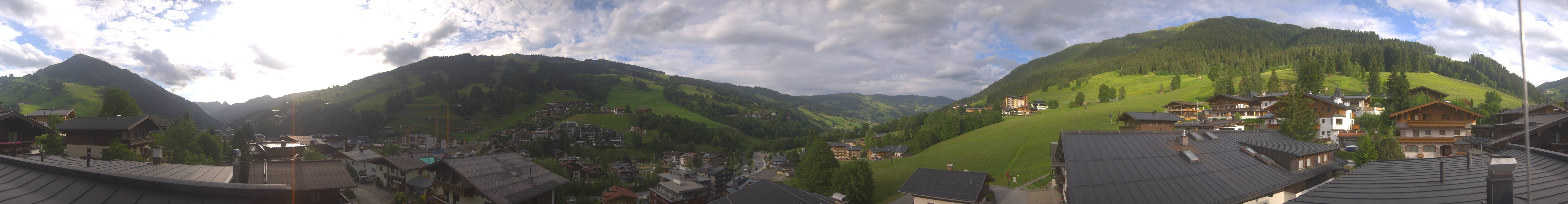 Archiv Foto Webcam Hinterglemm: Aussicht Hotel Talblick