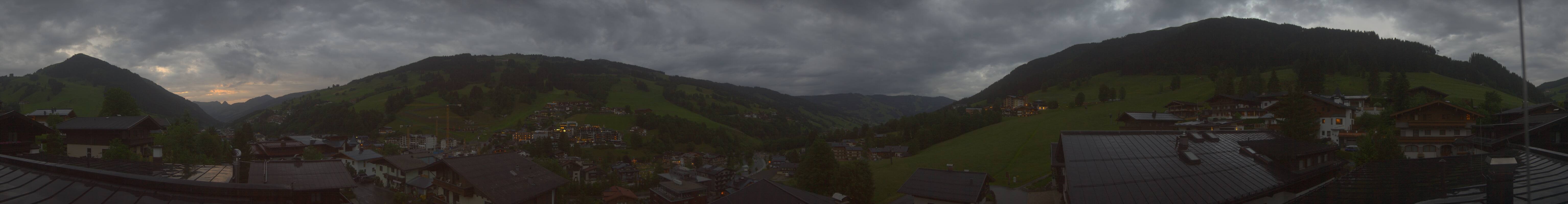 Archiv Foto Webcam Hinterglemm: Aussicht Hotel Talblick
