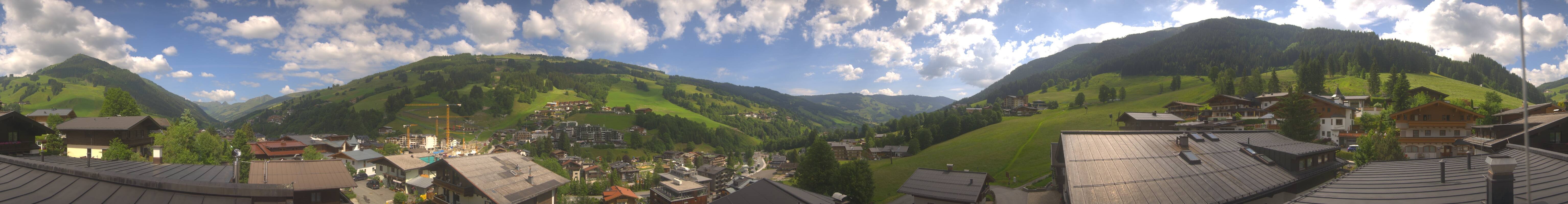 Archiv Foto Webcam Hinterglemm: Aussicht Hotel Talblick