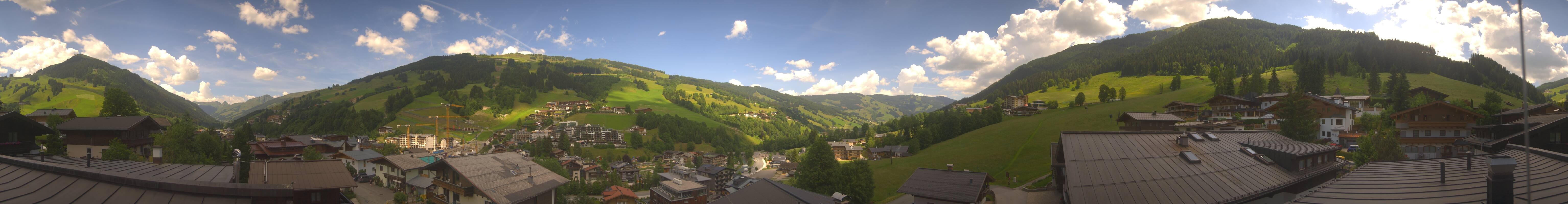 Archiv Foto Webcam Hinterglemm: Aussicht Hotel Talblick