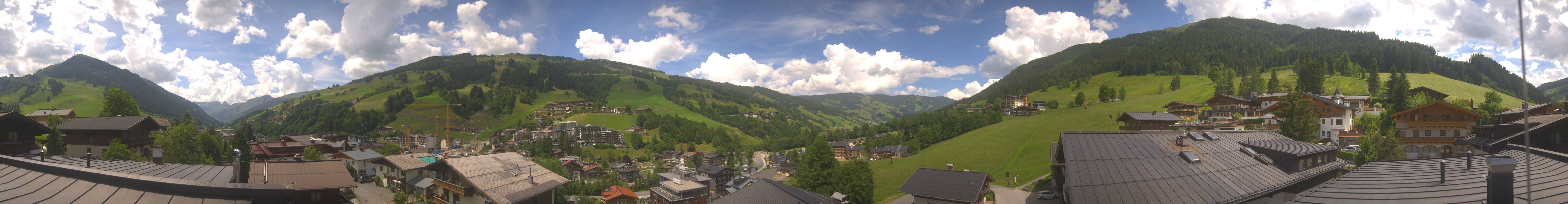 Archiv Foto Webcam Hinterglemm: Aussicht Hotel Talblick