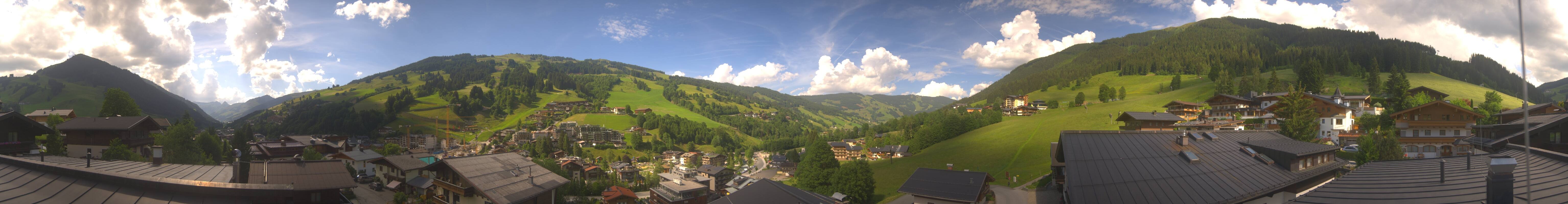 Archiv Foto Webcam Hinterglemm: Aussicht Hotel Talblick